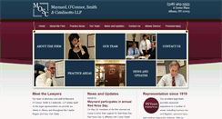 Desktop Screenshot of maynardoconnorlaw.com